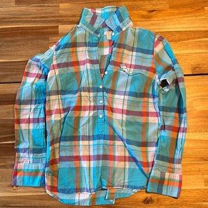 J. Crew Gingham women’s Button Down Shirt